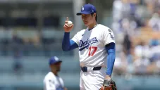 ¡Llegó el primero! Shohei Ohtani consiguió su primer ponche con los Dodgers
