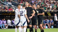 César Montes y Jorge Sánchez se 'encararon' en el juego ante Costa Rica