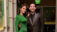 Antonela Roccuzzo felicita a Leo Messi