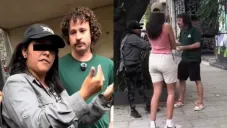 El youtuber recibió insultos cuando estaba grabando desde la tienda de Ripndip.