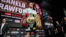 Conferencia de prensa Canelo vs Crawford