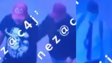 La grabación fue presentada por el periodista de seguridad, Carlos Jiménez.