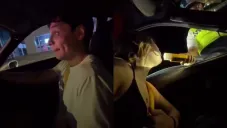 Jóvenes evaden alcoholímetro en Nuevo León gracias a su automóvil Supra