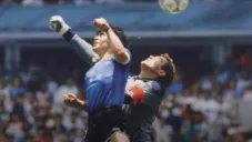 El jersey fue utilizado en uno de los goles más famosos de la historia