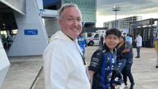 Marc Spiegel en su visita a Querétaro