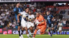 Navas durante su partido debut en México