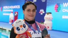 ¡Otra medalla! Osmar Olvera gana plata en trampolín de 1m en el Mundial de clavados