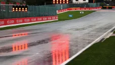 Bélgica fue atrasada por lluvia