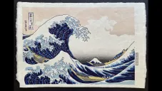 El cuadro está dentro de la exposición 'Japón: del mito al manga'.