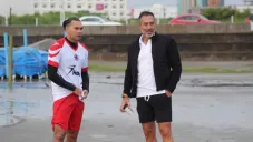 'Gullit' Peña y Matosas, en el Club Veracruzano de Futbol Tiburón