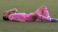 Messi, lesionado ante Necaxa