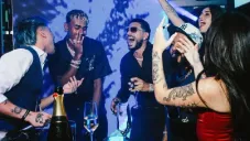 Lamine Yamal y Nicki Nicole en el cumpleaños del jugador