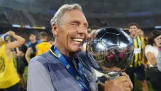 Miguel Ángel Russo, campeón con Rosario