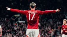 Gol de Garnacho con Manchester United