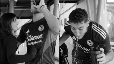 Alana Flores golpea a Cáceres