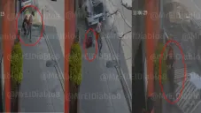 La unidad se quedó sin frenos, arrasando todo a su paso.