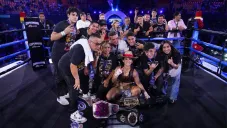 Cáceres fue parte del equipo que acompañó a Alana en el evento