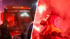 Beira-Rio en llamas: la hinchada de Inter arma un recibimiento de otro planeta contra Flamengo