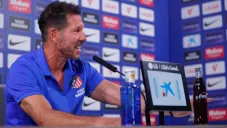 Cholo Simeone en rueda de prensa