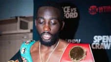 Crawford recibe una sanción días antes de su pelea ante Canelo