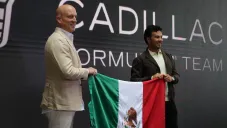 Checo Pérez, en la Ciudad de México