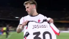 Gol anulado de Santiago Giménez