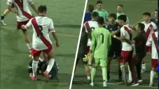 Tres expulsados y un tumulto: la polémica eliminación de River Plate frente al Real Madrid Sub 18