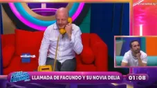 Facundo aclara la polémica llamada a Delia en La Casa de los Famosos: “Creo que marqué a las pizzas”