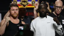 Canelo Álvarez y Terence Crawford cumplen en la báscula: listos para la guerra en Las Vegas
