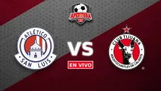 Atlético de San Luis vs Tijuana EN VIVO Liga MX Apertura 2025 Jornada 8