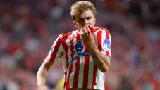 Primera victoria del Atlético de Madrid