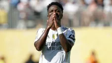 Vini no será titular en la Champions con el Madrid