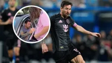 ¡Cosas del GOAT! Lionel Messi firma autógrafo en un semáforo