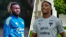 Allan Saint-Maximin y Anthony Martial