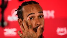 Lewis Hamilton al borde del llanto tras quedar eliminado en la Q2 del GP de Azerbaiyán