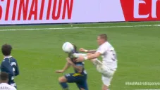 La jugada de la polémica de Mastantuono