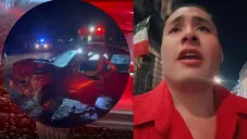 VIDEO: Reportero acude a cubrir accidente carretero y descubre que las víctimas son sus hijos