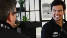 Checo Pérez ya realizó su primera prueba con Cadillac