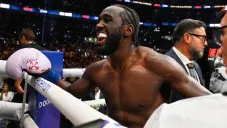 Terence Crawford tras su victoria en Las Vegas