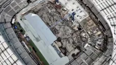 Así marcha la remodelación en el Azteca