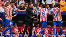 Koke y Vinicius tuvieron un pique en el derbi madrileño