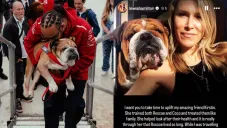 Hamilton recuerda a Roscoe y agradece a su cuidadora con emotivo mensaje