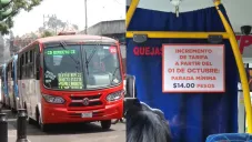 Los choferes decidieron aumentar 1 peso el pasaje sin previa autorización.