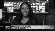 La mujer era una voz vibrante en la televisión nigeriana.