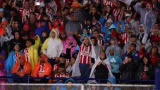 Aficionados de chivas invaden CU