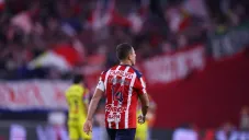 Chicharito fue el encargado de abrir el marcador en el encuentro ante América
