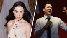 Katy Perry y Justin Trudeau