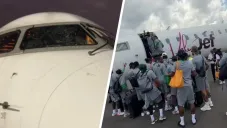 Aterrizaje de emergencia sacude a la selección de Nigeria; libran accidente aéreo
