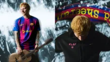 Barcelona elige a Ed Sheeran como &quot;fichaje&quot; para el Clásico