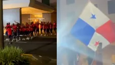 Los jugadores de Surinam sorprendieron a los aficionados de Panamá